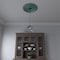 Ekena Millwork Cole PVC Medallion (Canopies up to 6"), 22"OD x 3 1/2"ID x 1"P, Universal Pearl Metallic Sea Mist CMP22COFSM - alternate 8